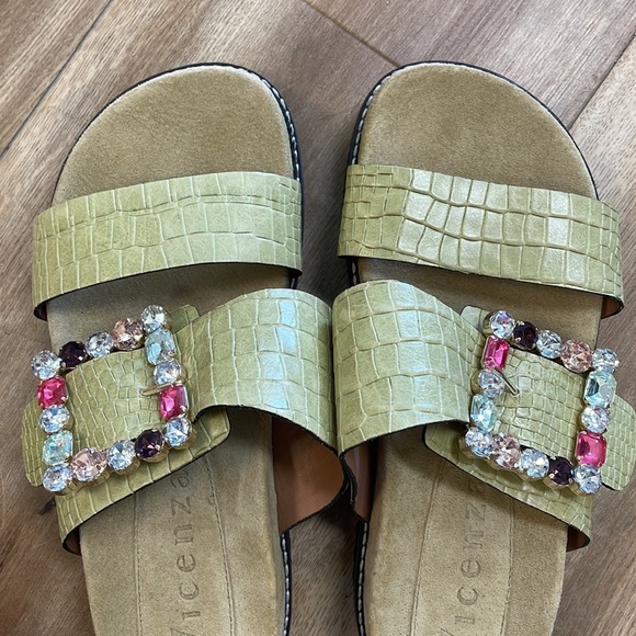 New Women’s Vicenza Embellished Buckle Sandals by Anthropologie!🔥🔥🔥 - Picture 8 of 11